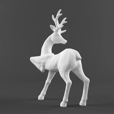 Sculpture Deer-2 — Ver 3