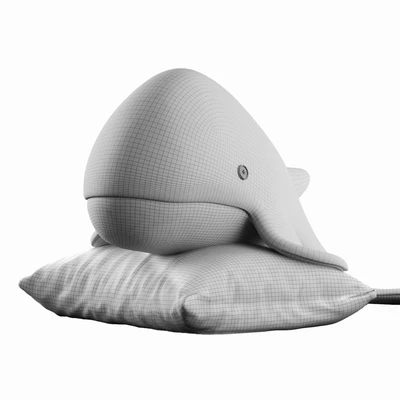 Cute plush whale — Ver 6
