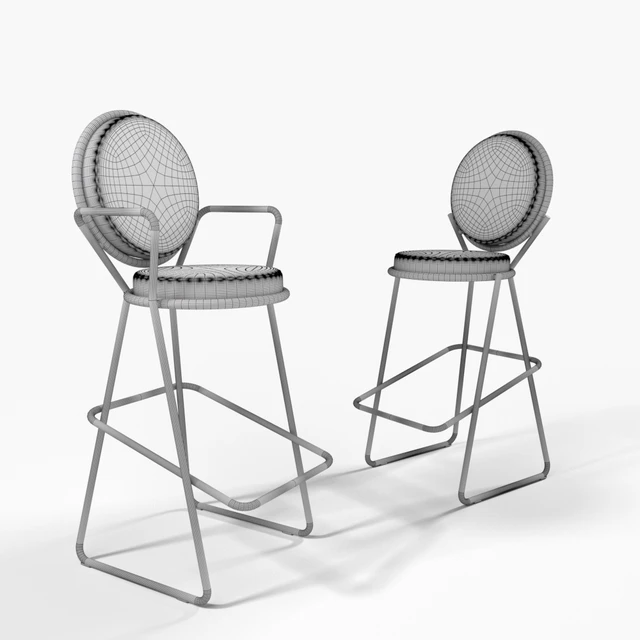 Double zero bar stool from Moroso — Descargar