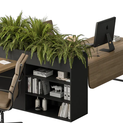 Employee Set - Office Furniture 396 — Ver 4