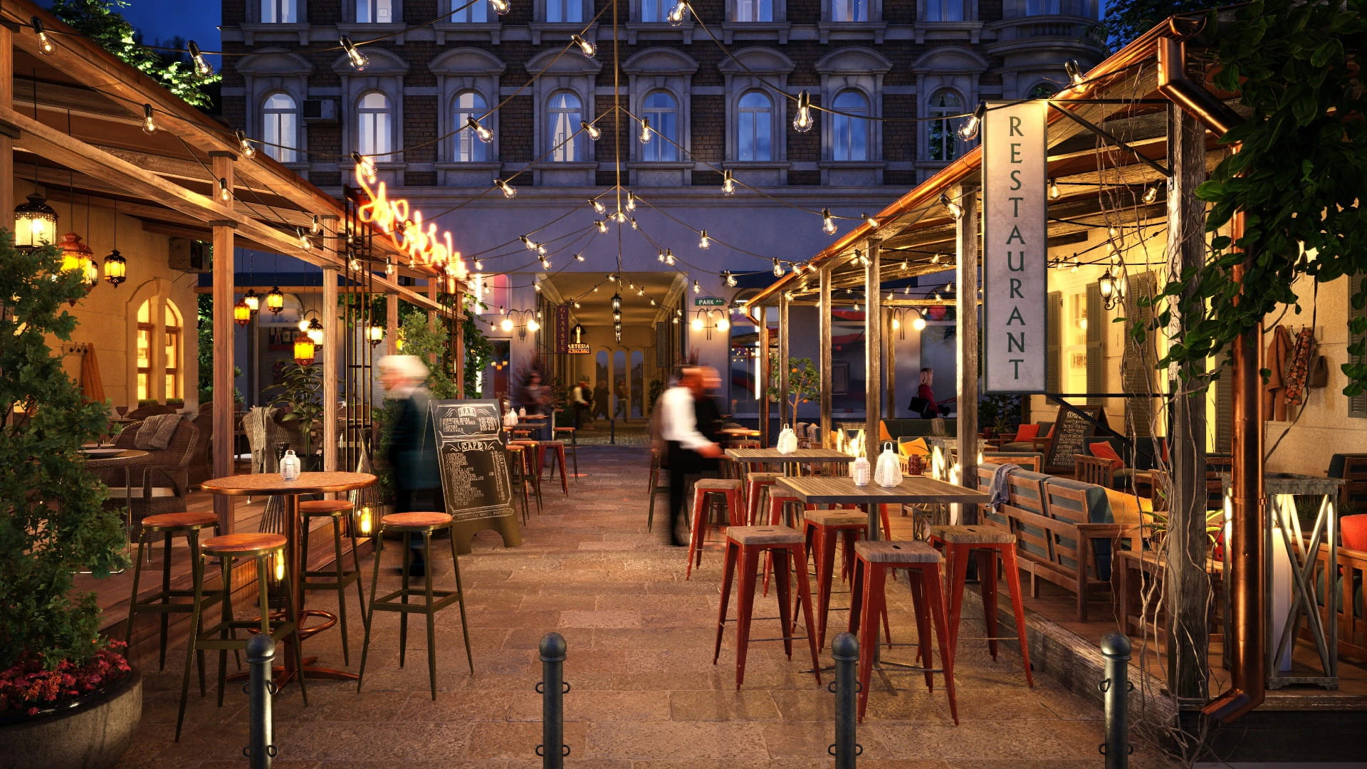 restaurant scenes 006 — Descargar