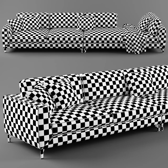 Calligaris CARRE sofa — Скачать