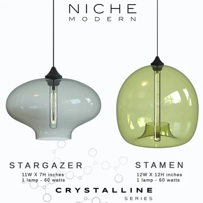 Pendant lights Niche Crystalline - 4 — Ver 3