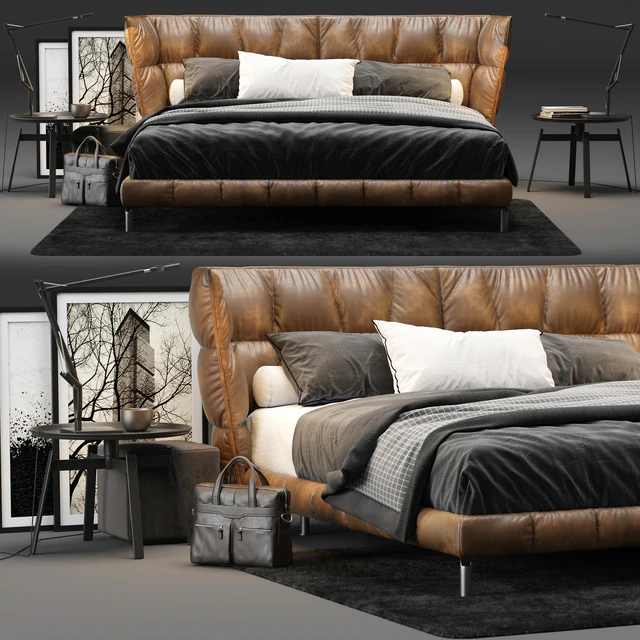 B&B Italia Husk Bed — Скачать