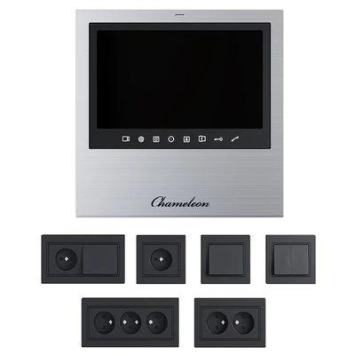 Set of electrical equipment in the hallway / Video intercom Chameleom Model S # 11 — Ver 1