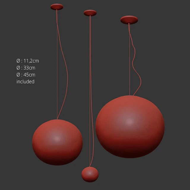 Glo-Ball Pendant, Flos — Descargar