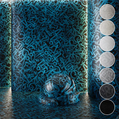 decorative plaster | Concrete set (seamless) | 22 — Ver 1