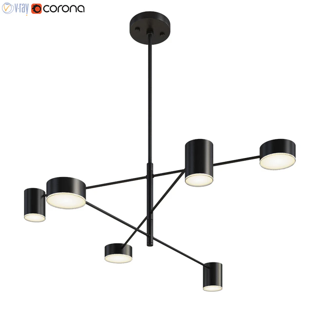 Counterpoint 6 Light Led Pendant — Скачать