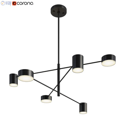 Counterpoint 6 Light Led Pendant — Вид 1