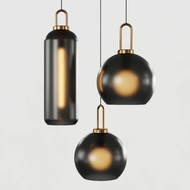 Pendant light Lampatron GAUSS Smoke  3 — Скачать