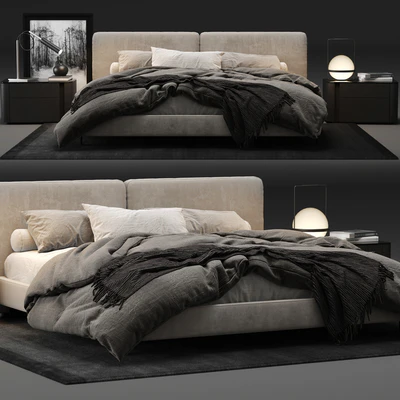 Minotti Tatlin Bed — Ver 1