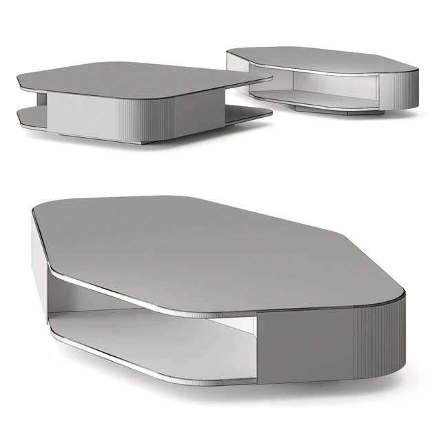 Minotti Diagramma Marble Coffee Table — Descargar