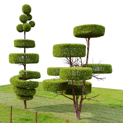 Topiary trees — View 3