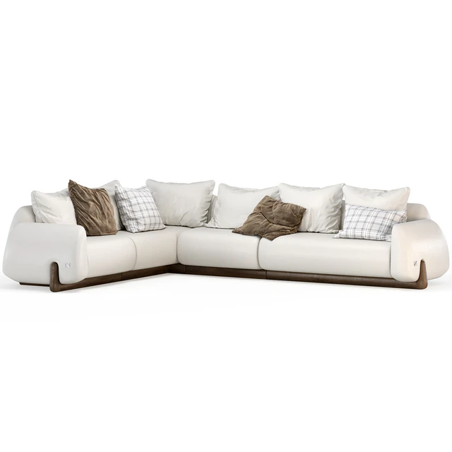 Диван от фабрики Natuzzi, серия Mirai Set 1 — Скачать