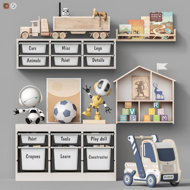 Toys and furniture set 108 — Descargar