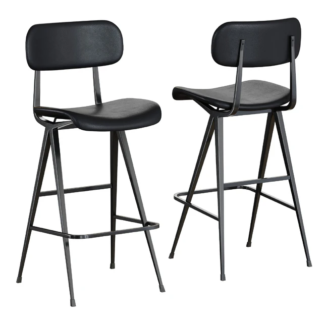 Industry West Madwell Bar Stool Leather — Скачать