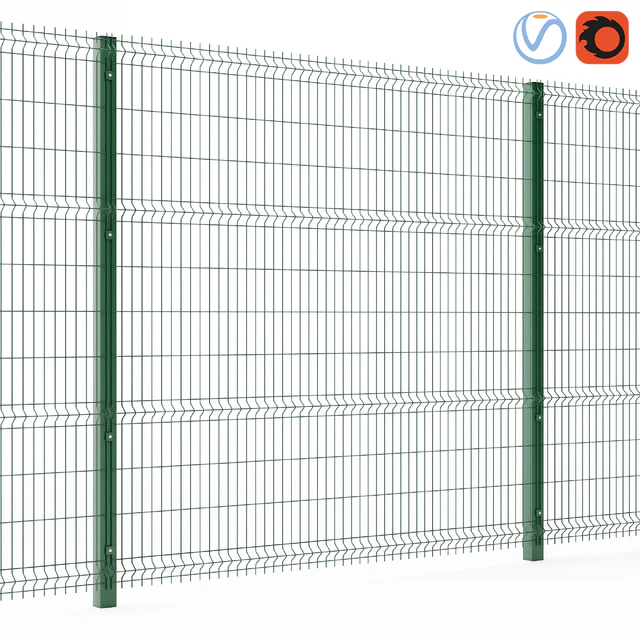 Metal fence 3D — Descargar