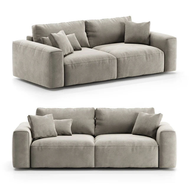 Sofa 2 - seater Rosseto from One&Home — Descargar