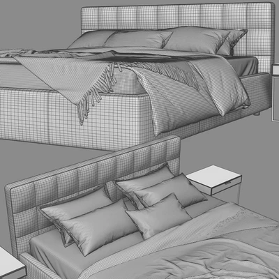 Zanotta Box Bed — Ver 3