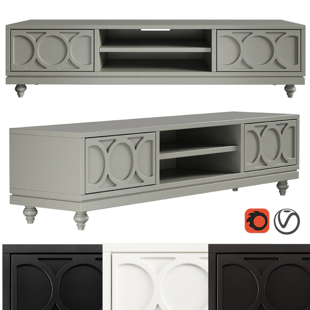 Dantone Home 2-drawer Austin TV Stand — Descargar