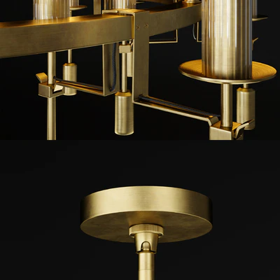 FONTANELLE ROUND CHANDELIER — Ver 3