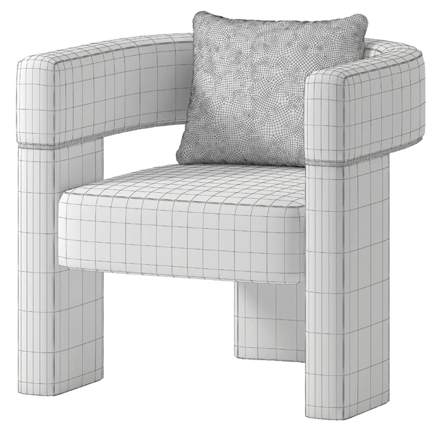 Wide Barrel Chair — Descargar