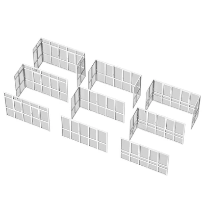 Balcony panoramic glazing — Ver 3