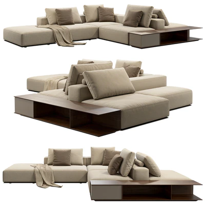Poliform Westside Sofa set 3 — Ver 1