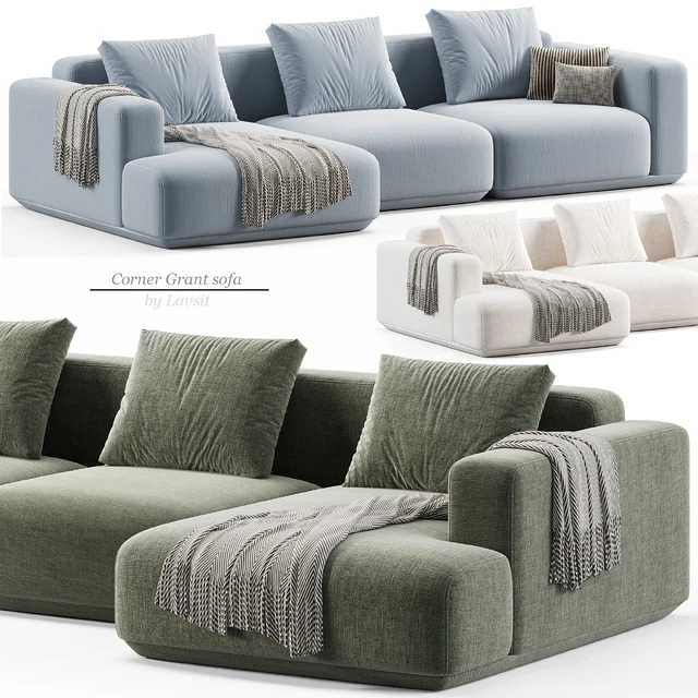Corner Grant Sofa By Lavsit — Скачать