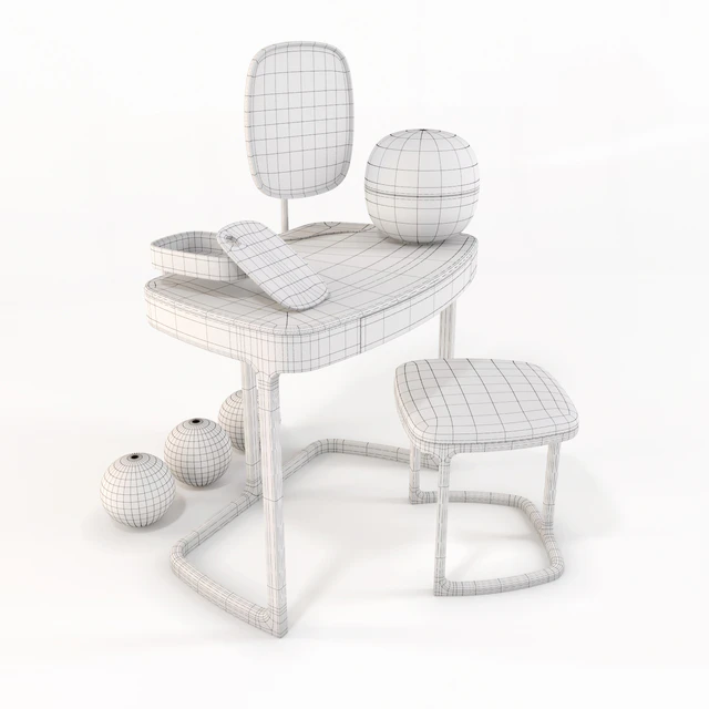 Dressing Table Porada Maskara Coiffeuse — Скачать
