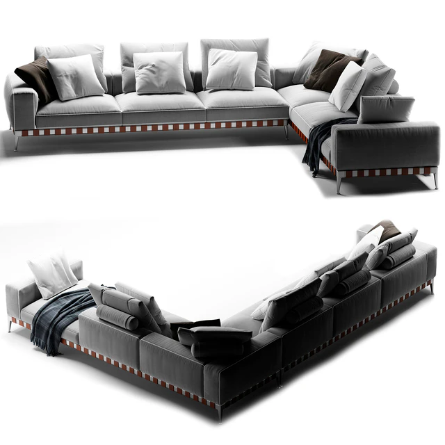 Flexform Gregory corner sofa — Descargar