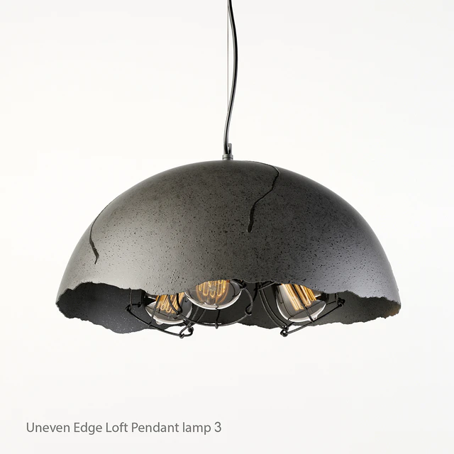 Uneven Edge Loft Pendant lamp 3 — Скачать