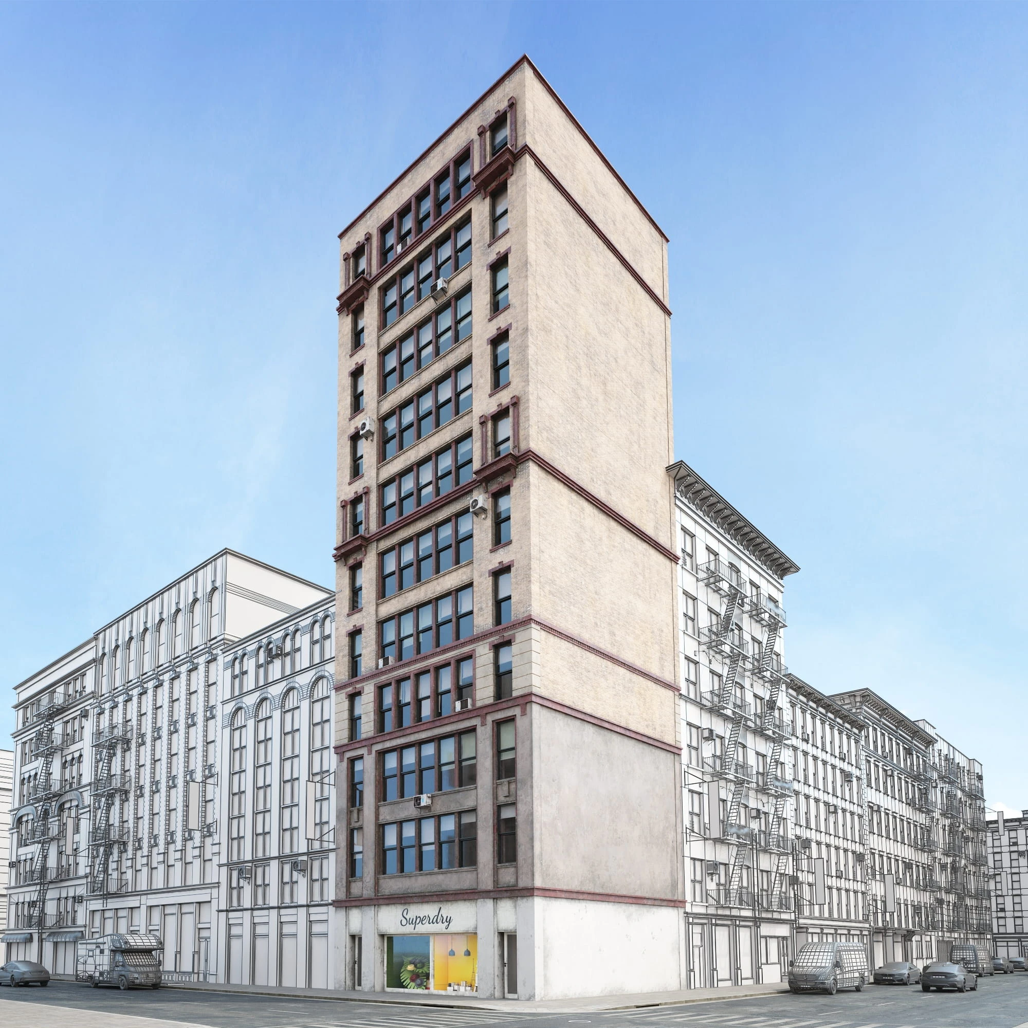 new york style buildings 042 — Descargar