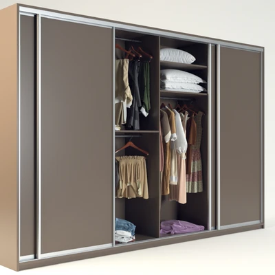 Sliding wardrobe (vray GGX) — Ver 1