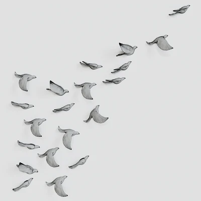 Bird Wall Decors — Ver 3