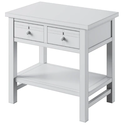 Farmhouse 28.5" 2-Drawer Nightstand by pottery barn — Ver 5