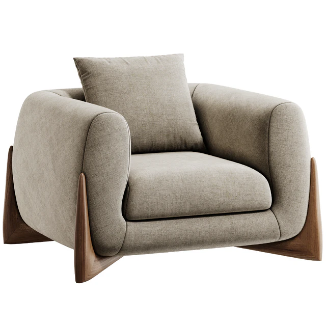 Softbay Armchair by Porada — Descargar