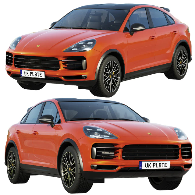 Porsche Cayenne Coupe turbo 2019 — Скачать