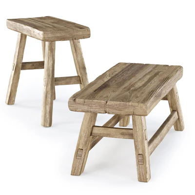 Ebbi wooden benches — Ver 2