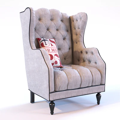 Air Mail Tufted Chair — Вид 1