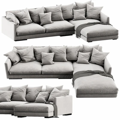 Flexform Magnum Chaise Lounge — Ver 4