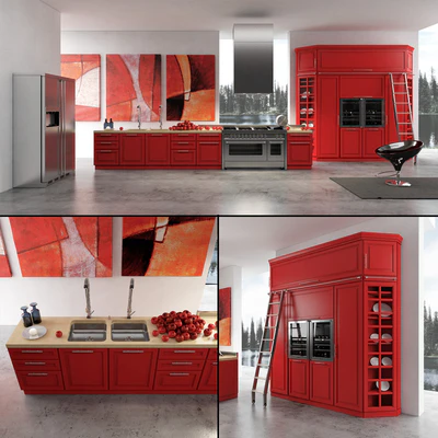 Contemporary kitchen 03 — Ver 1