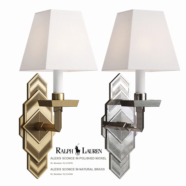 Ralph Lauren Alexis Sconce RL2244PN RL2244NB — Скачать