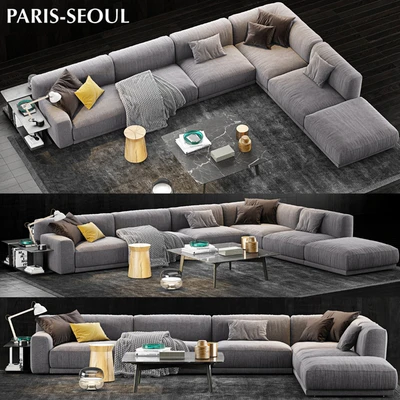 Poliform Paris Seoul Sofa 2 — Вид 1