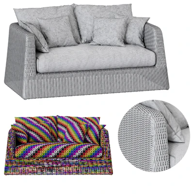Janus et cie Zeya Sofa 2 Seat — Ver 3