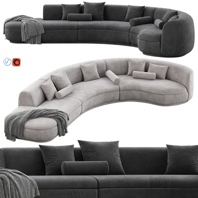 Baxter Piaf Sofa Set 3 — Вид 1