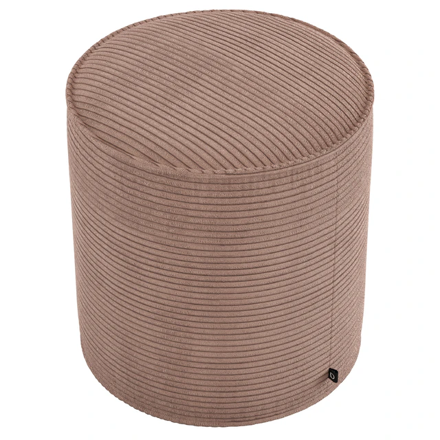 Linea Furniture Segolene Corduroy Pouffe — Descargar