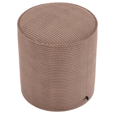 Linea Furniture Segolene Corduroy Pouffe — Ver 5
