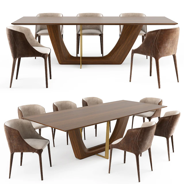 Table and chair GREENWICH GOLDIE — Descargar