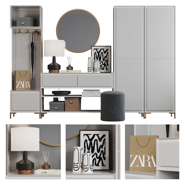 West Elm Hallway Composition 4 — Descargar